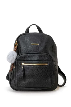 Mochila pequena bazo acompanha pompom N1