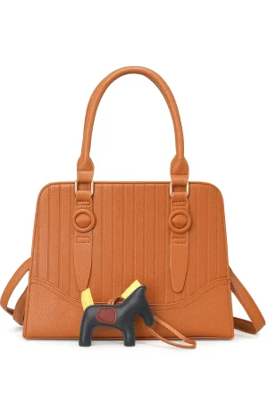 Bolsa média Yoyobel acompanha chaveiro