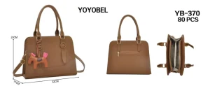Bolsa média Yoyobel acompanha chaveiro