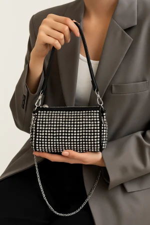 Bolsa pequena de strass N 1