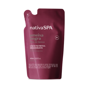 Refil loção desodorante hidratante corporal ameixa Negra 350 ml