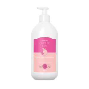 Cuide-se bem loção desodorante hidratante corporal cuide-se bem pessegura 400 ml