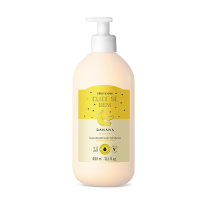 Cuide-se bem feira banana o Boticário- loção desodorante hidratante 400 ml