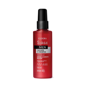 Siage óleo capilar men cachos crespos 100ml