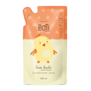 Boot baby refil loção hidratante banho e pós banho 350 ml